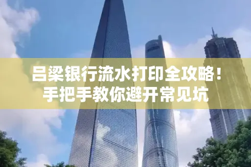 吕梁银行流水打印全攻略！手把手教你避开常见坑