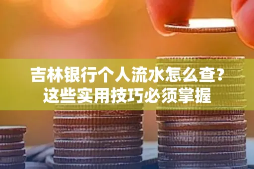 吉林银行个人流水怎么查？这些实用技巧必须掌握